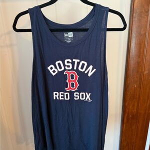 New Era Boston Red Sox Navy Tank Top